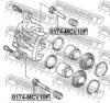 TOYOT 4771550010 Guide Bolt, brake caliper